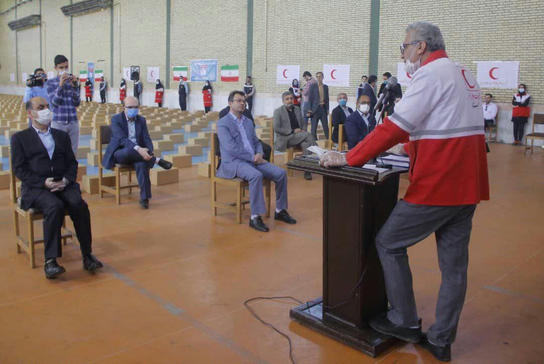 بسته‌بندی 12 هزار بسته معیشتی و بهداشتی ویژه افراد آسیب پذیر از کرونا با حضور استاندار گلستان